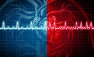 Atrial fibrillation and abnormal heart rate rhythm