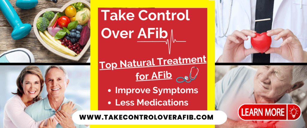 take control over AFib naturally banner
