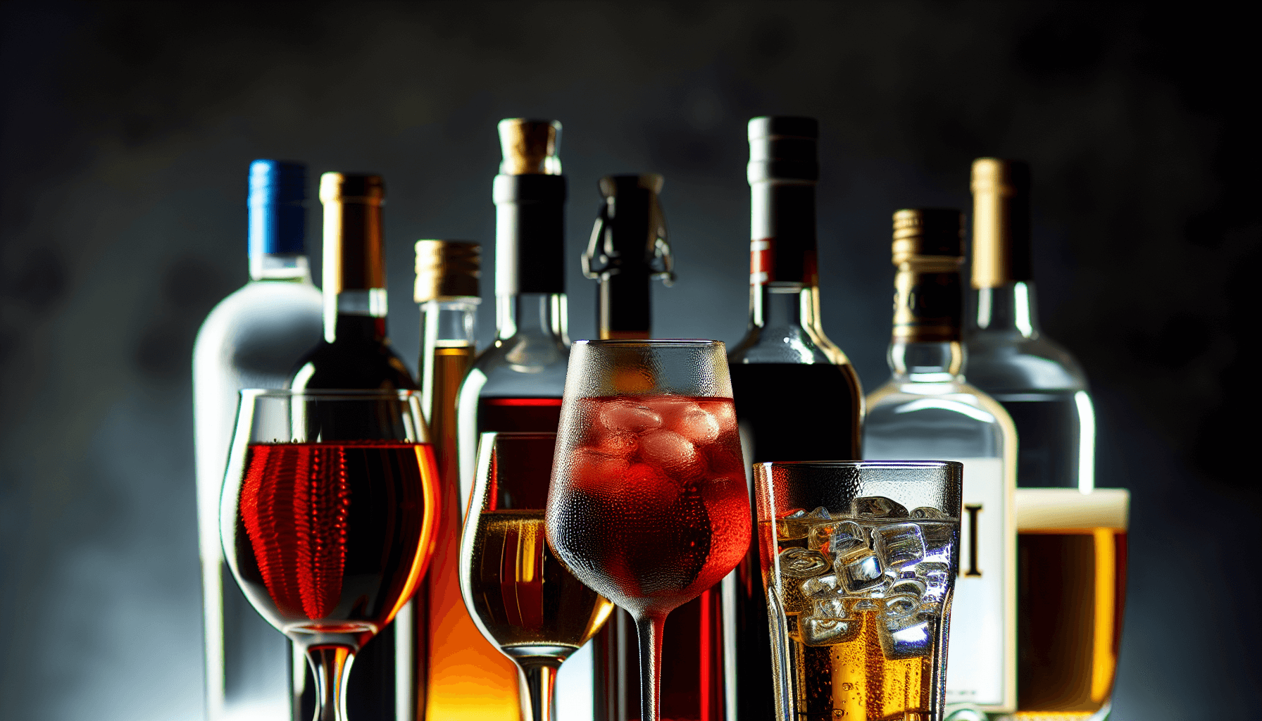 Alcoholic beverages as afib trigger