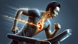 Illustration of a person engaging in endurance exercise