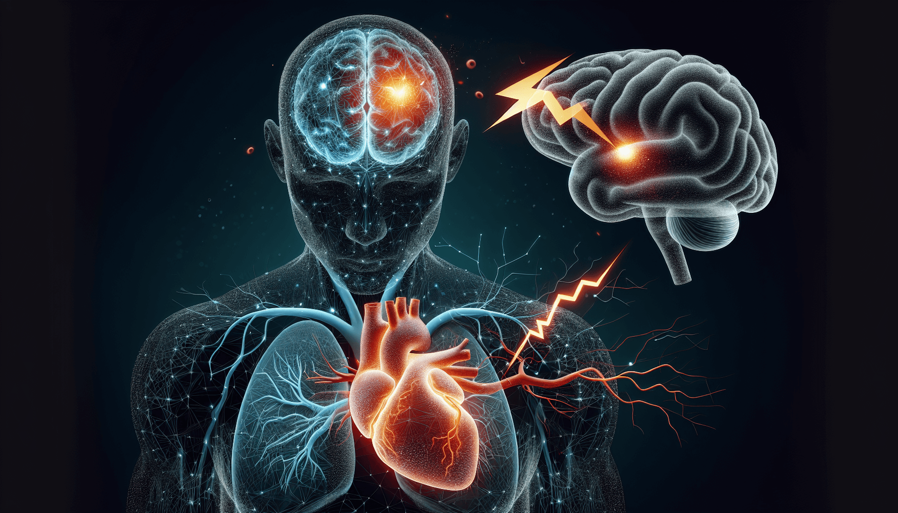 Illustration of complications associated with untreated atrial fibrillation